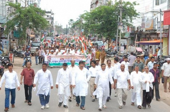 Congress voices against corruption on Food Security Act by CPI-M Congress voices against corruption on Food Security Act by CPI-M